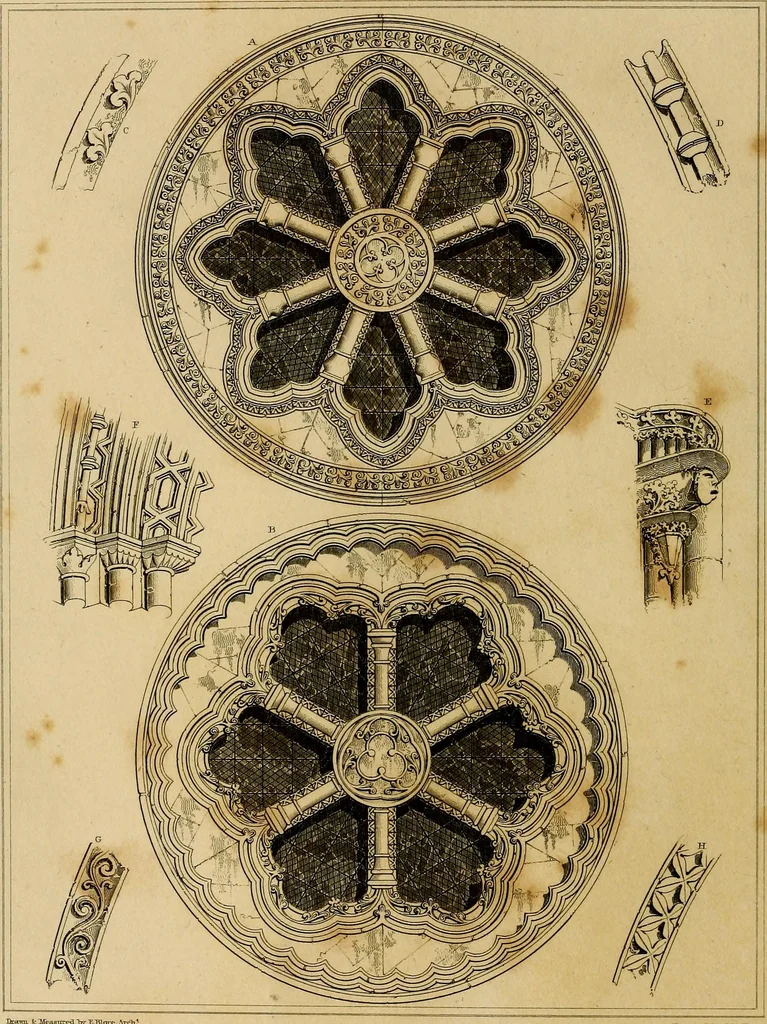 An illustration from Cathedral antiquities, 1814, leaf 93