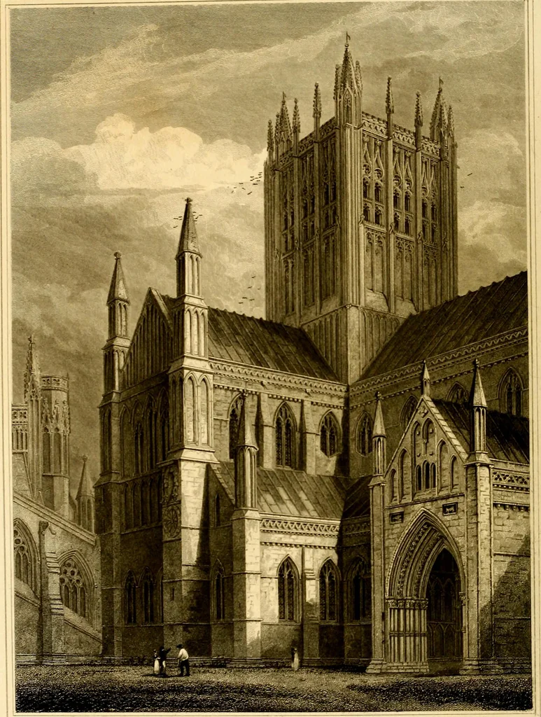 An illustration from Cathedral antiquities, 1814, leaf 109