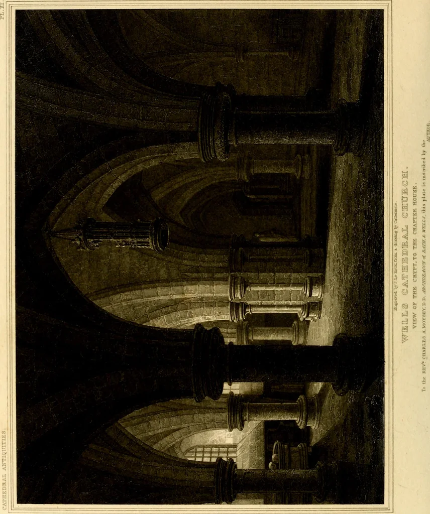An illustration from Cathedral antiquities, 1814, leaf 153