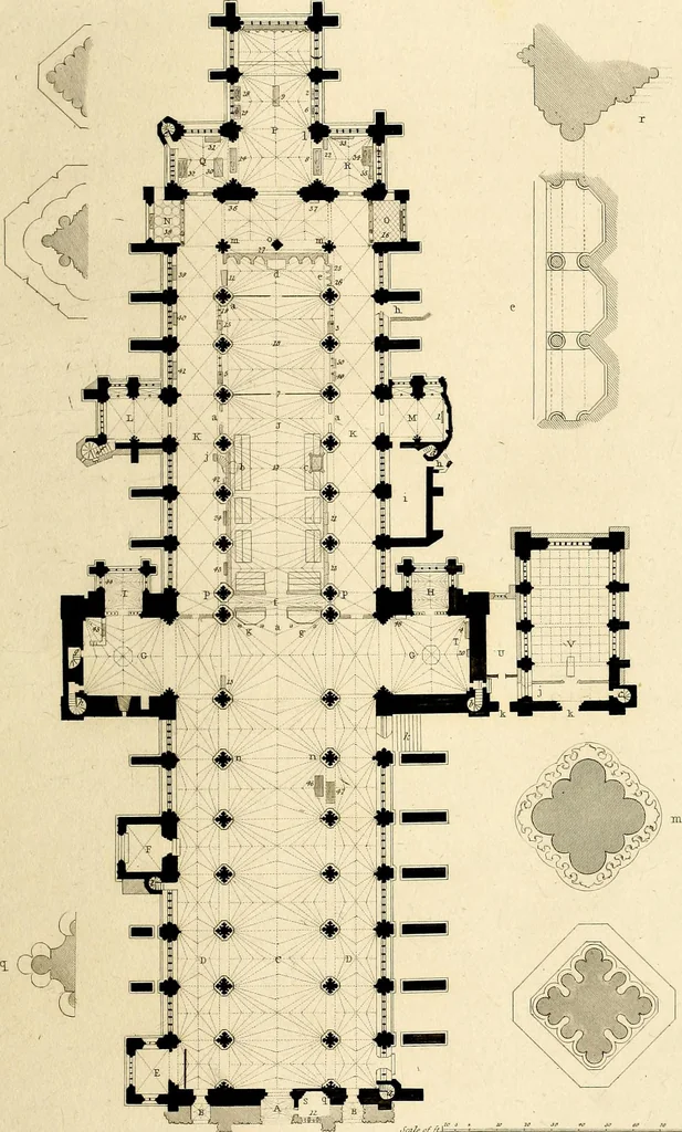 An illustration from Cathedral antiquities, 1814, leaf 326