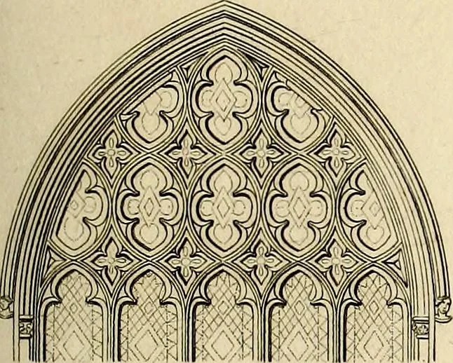 An illustration from Cathedral antiquities, 1814, leaf 340