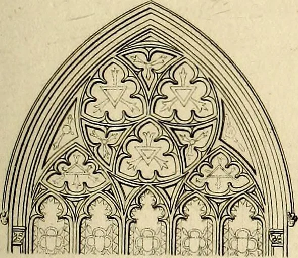 An illustration from Cathedral antiquities, 1814, leaf 340
