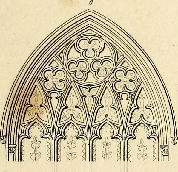 An illustration from Cathedral antiquities, 1814, leaf 340