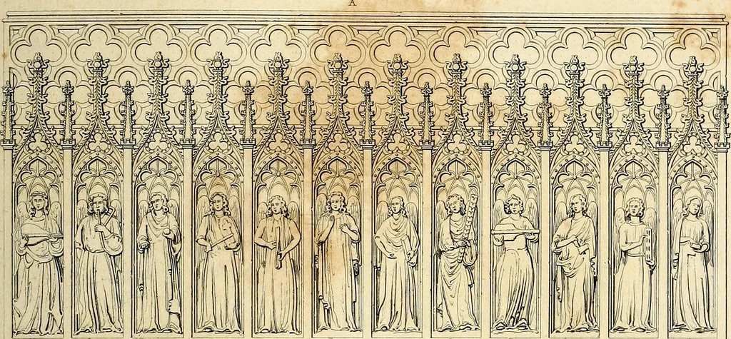 An illustration from Cathedral antiquities, 1814, leaf 362