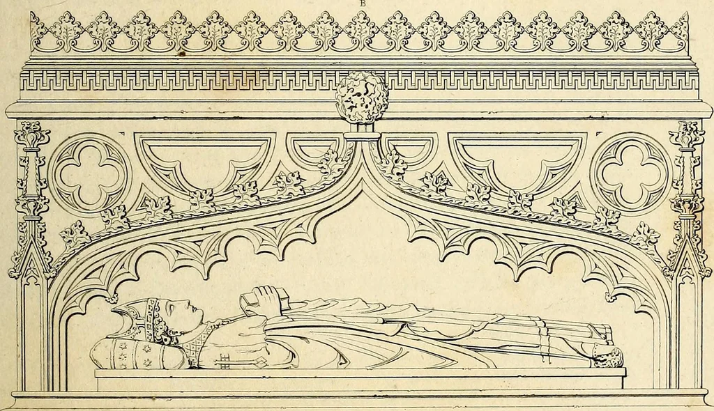 An illustration from Cathedral antiquities, 1814, leaf 362