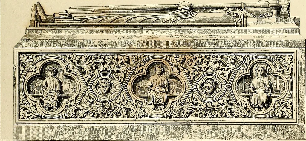 An illustration from Cathedral antiquities, 1814, leaf 398