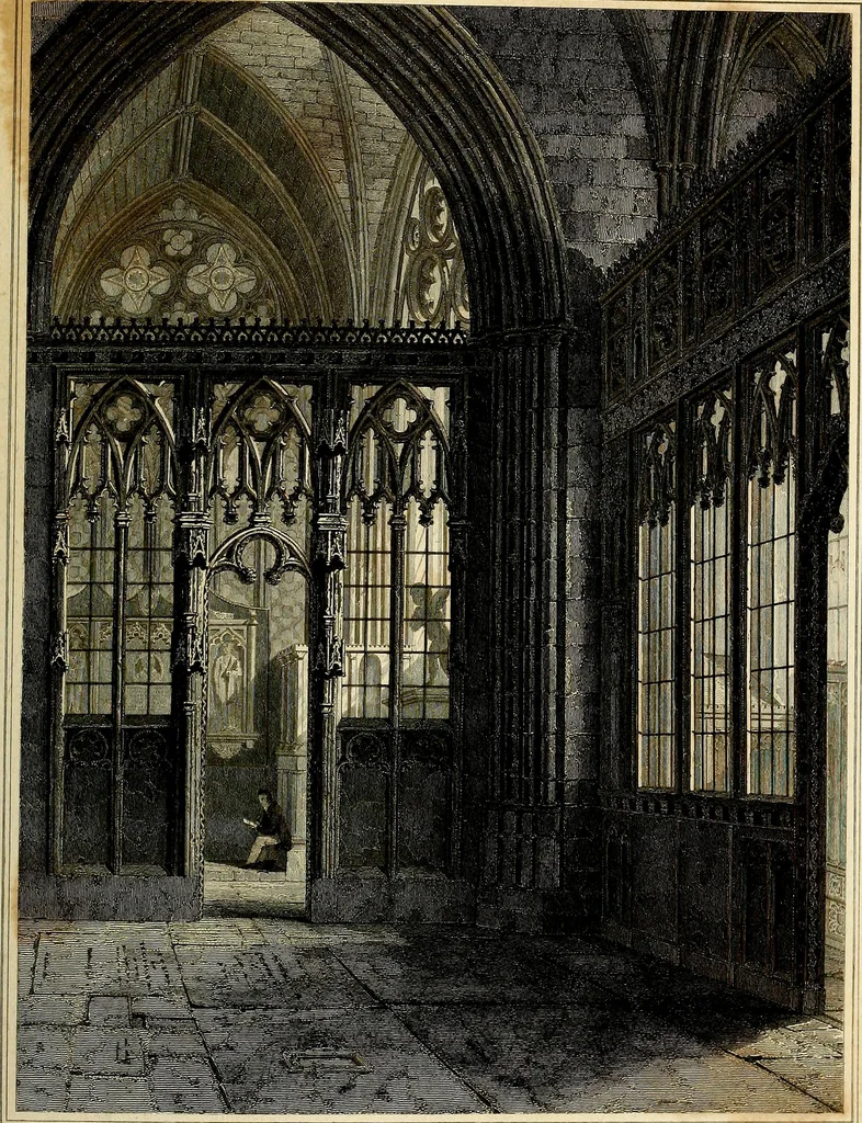 An illustration from Cathedral antiquities, 1814, leaf 404