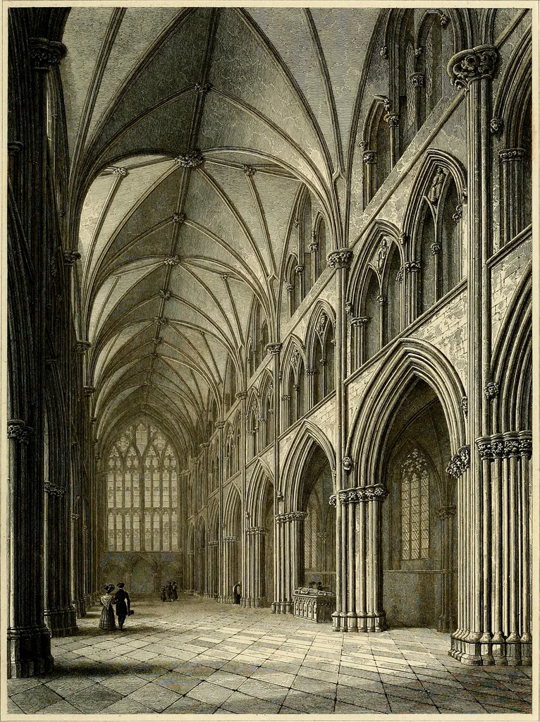 An illustration from Cathedral antiquities, 1814, leaf 498