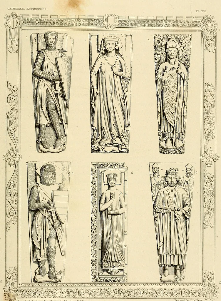 An illustration from Cathedral antiquities, 1814, leaf 532