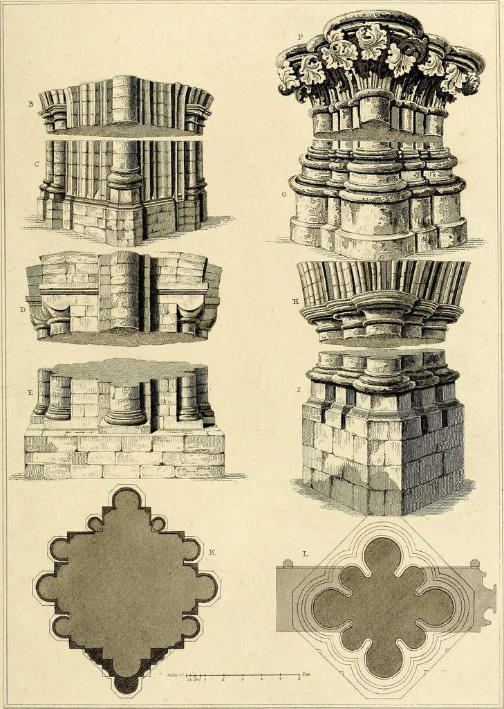 An illustration from Cathedral antiquities, 1814, leaf 106