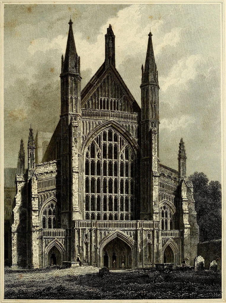 An illustration from Cathedral antiquities, 1814, leaf 108