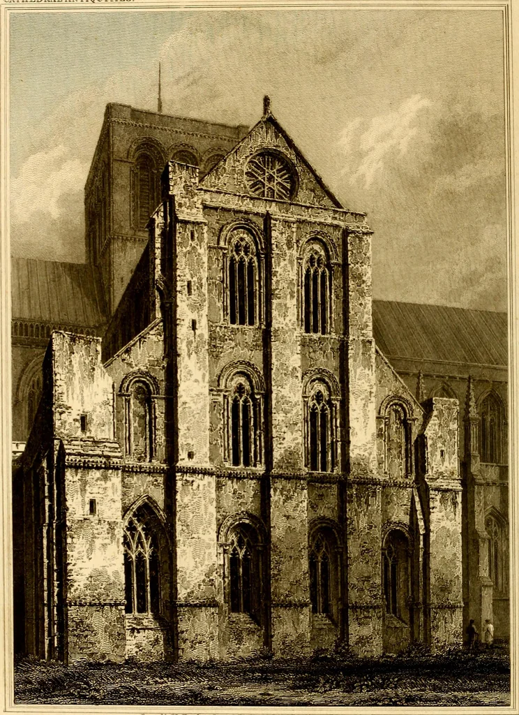 An illustration from Cathedral antiquities, 1814, leaf 111