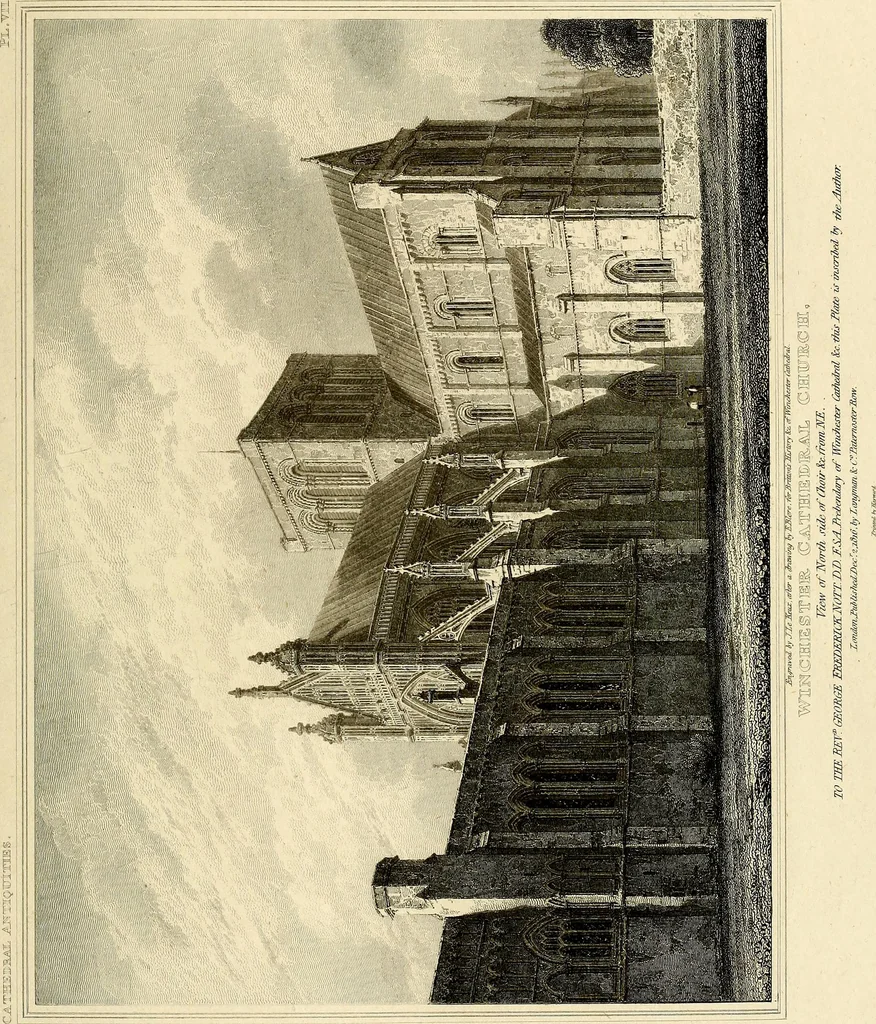 An illustration from Cathedral antiquities, 1814, leaf 118