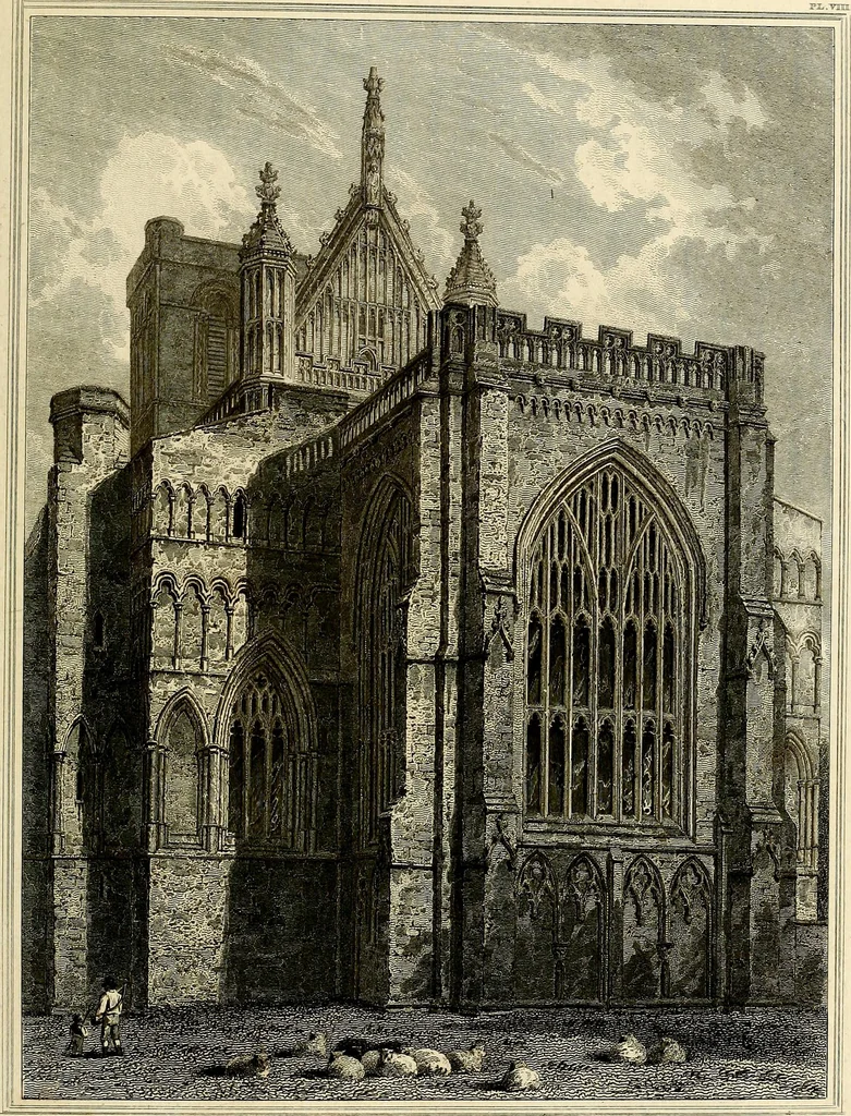 An illustration from Cathedral antiquities, 1814, leaf 120