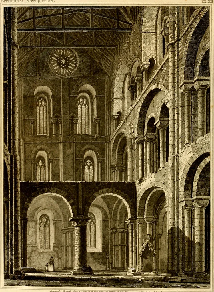 An illustration from Cathedral antiquities, 1814, leaf 127