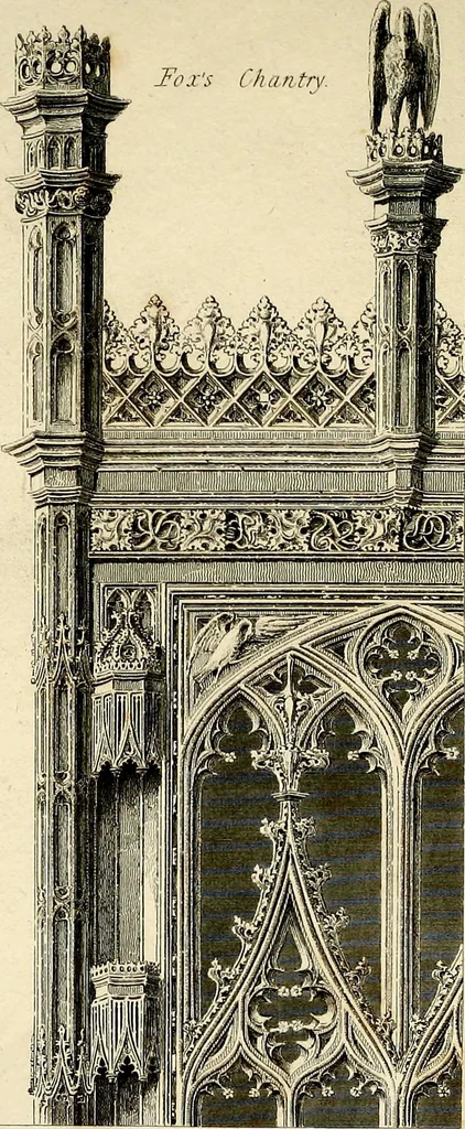 An illustration from Cathedral antiquities, 1814, leaf 162