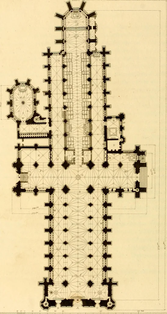 An illustration from Cathedral antiquities, 1814, leaf 265