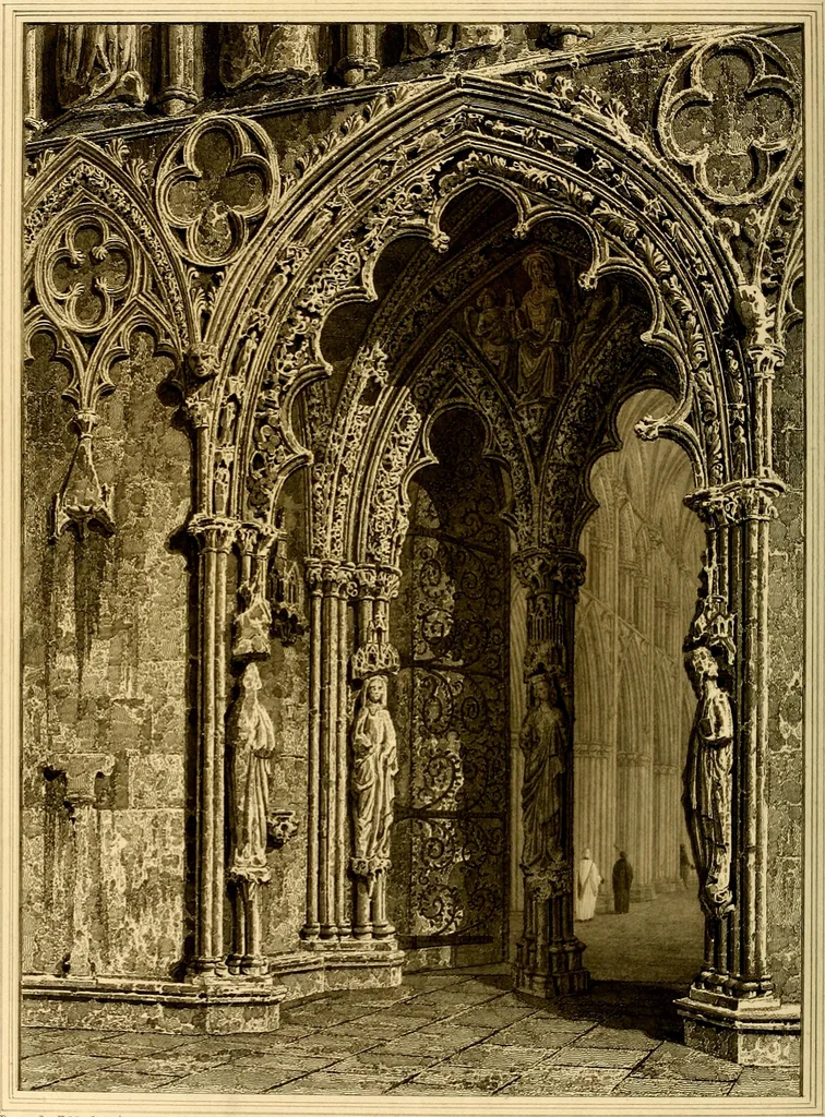 An illustration from Cathedral antiquities, 1814, leaf 273