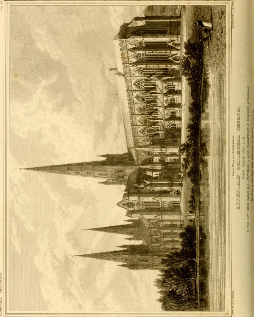 An illustration from Cathedral antiquities, 1814, leaf 283