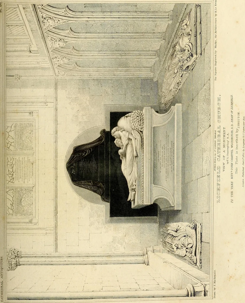 An illustration from Cathedral antiquities, 1814, leaf 316