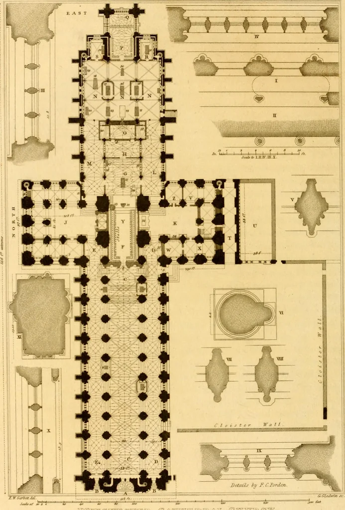 An illustration from Cathedral antiquities, 1814, leaf 89