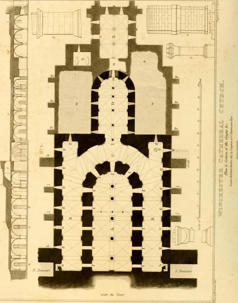 An illustration from Cathedral antiquities, 1814, leaf 99
