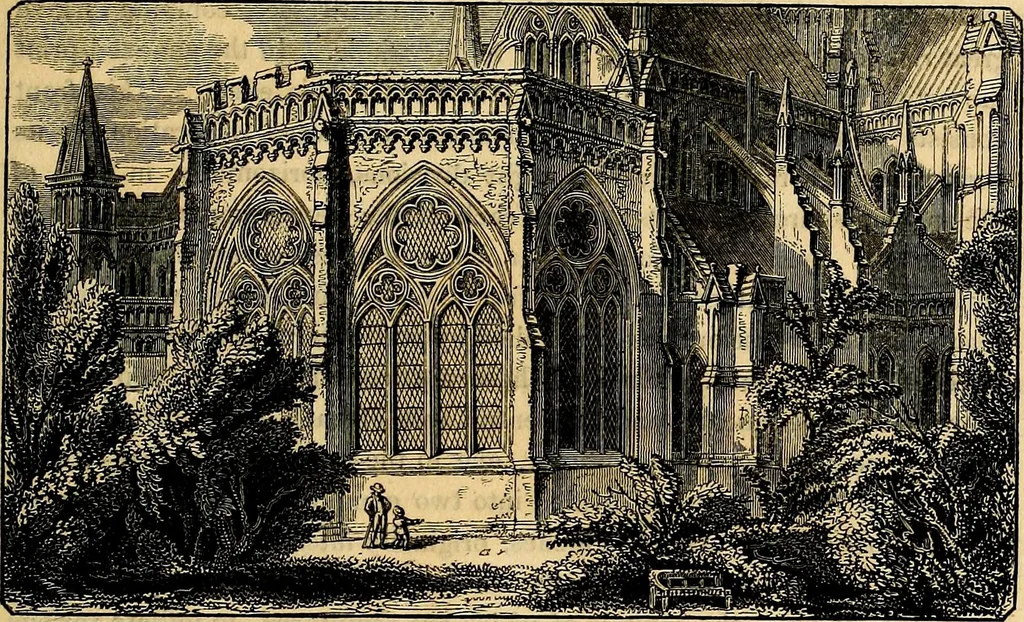 An illustration from Cathedral antiquities, 1814, leaf 104