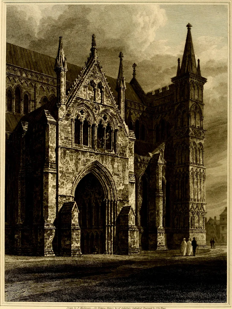 An illustration from Cathedral antiquities, 1814, leaf 113