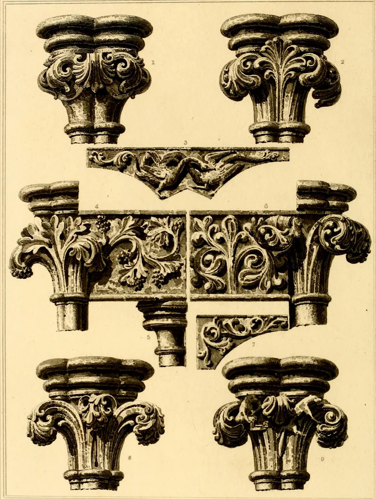 An illustration from Cathedral antiquities, 1814, leaf 129