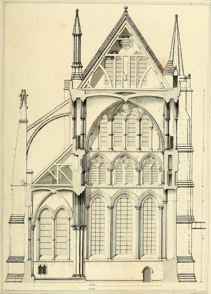 An illustration from Cathedral antiquities, 1814, leaf 152