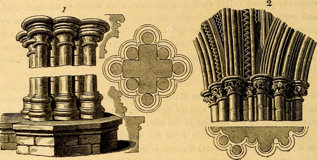 An illustration from Cathedral antiquities, 1814, leaf 163