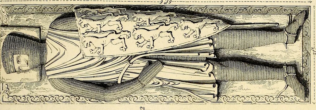 An illustration from Cathedral antiquities, 1814, leaf 180
