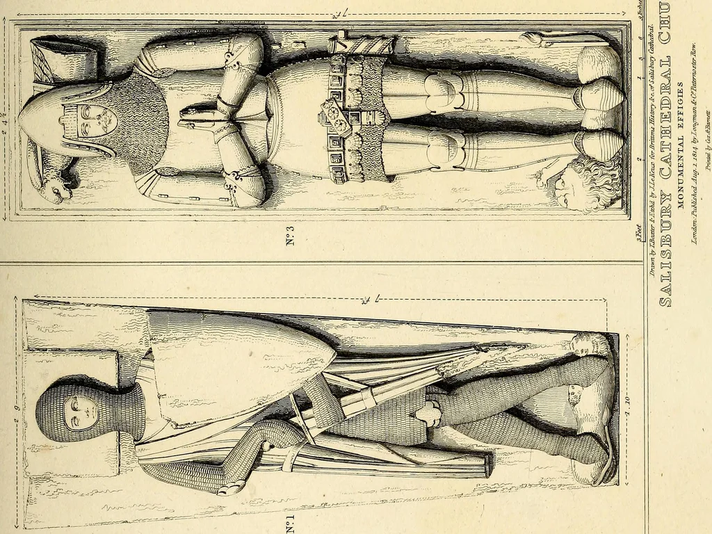 An illustration from Cathedral antiquities, 1814, leaf 180