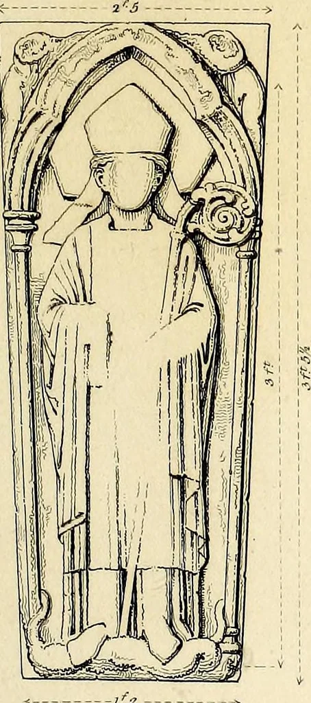 An illustration from Cathedral antiquities, 1814, leaf 190