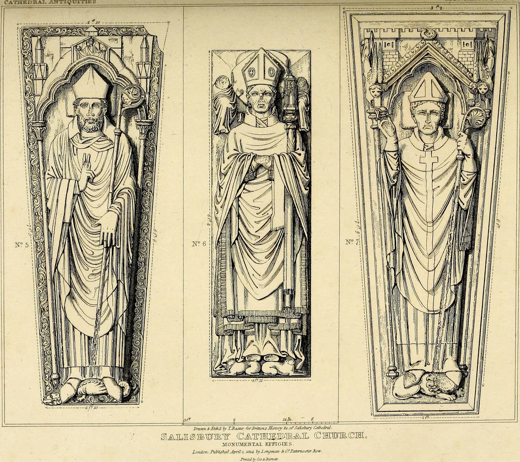 An illustration from Cathedral antiquities, 1814, leaf 198