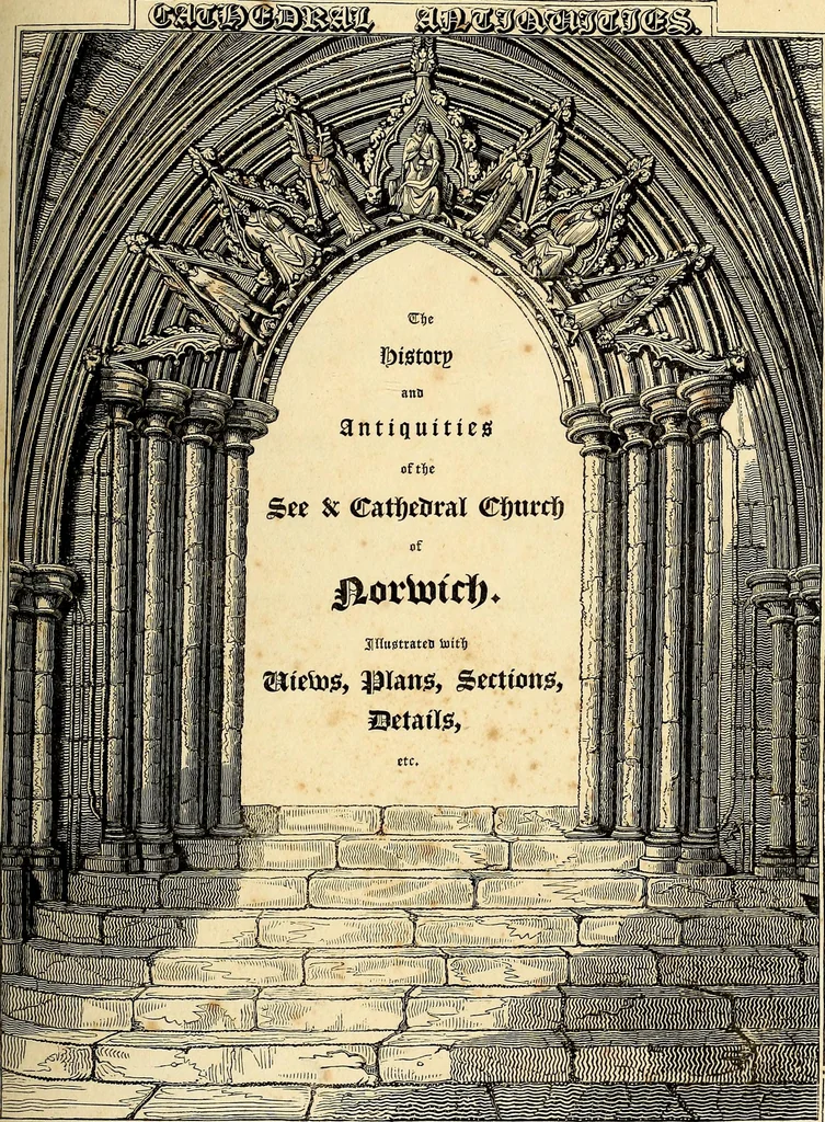 An illustration from Cathedral antiquities, 1814, leaf 224