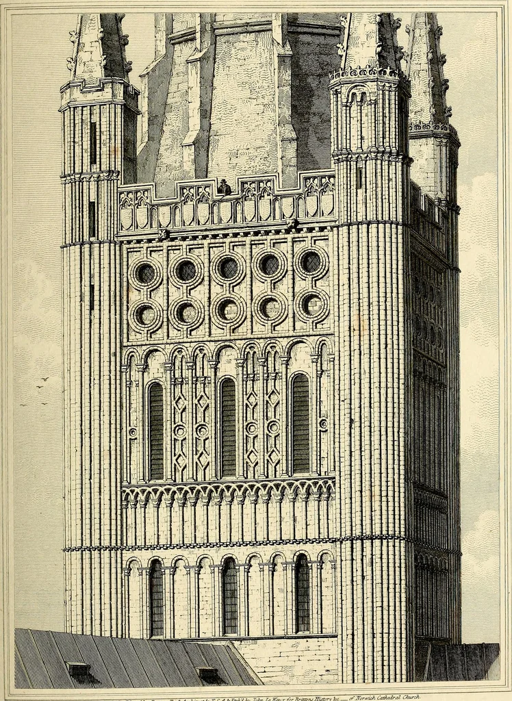 An illustration from Cathedral antiquities, 1814, leaf 280