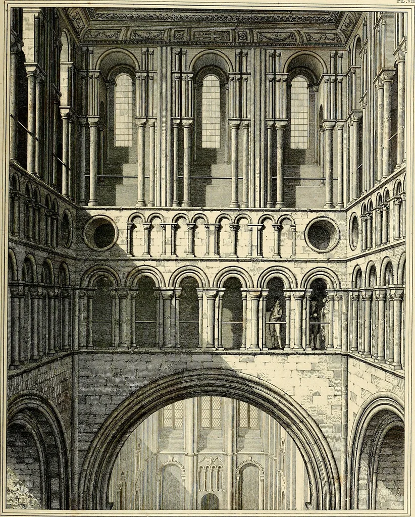 An illustration from Cathedral antiquities, 1814, leaf 282