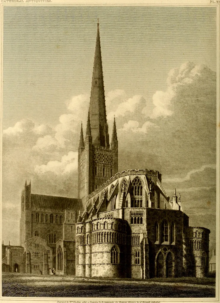 An illustration from Cathedral antiquities, 1814, leaf 289