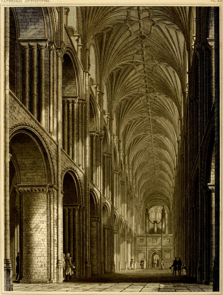 An illustration from Cathedral antiquities, 1814, leaf 291