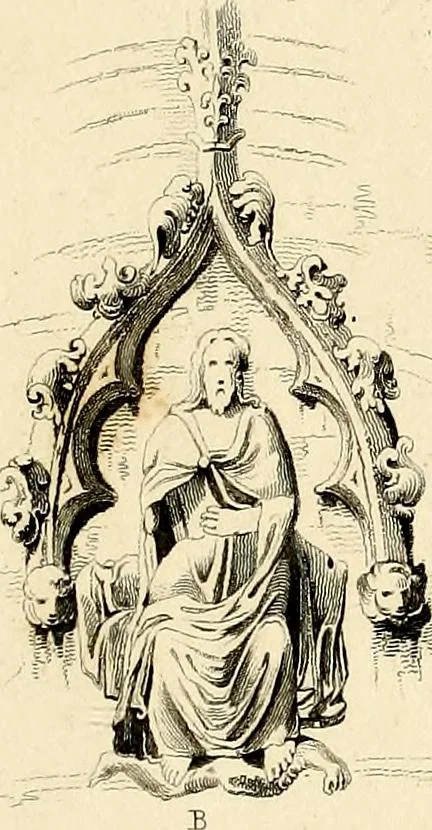 An illustration from Cathedral antiquities, 1814, leaf 306