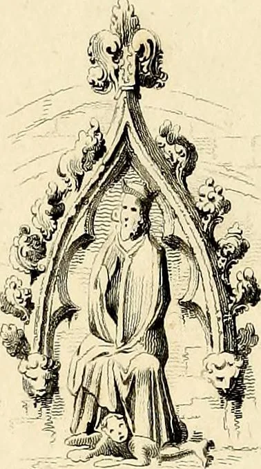 An illustration from Cathedral antiquities, 1814, leaf 306