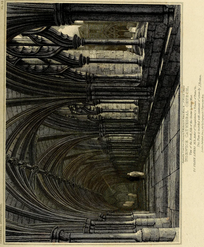 An illustration from Cathedral antiquities, 1814, leaf 316