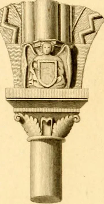 An illustration from Cathedral antiquities, 1814, leaf 317