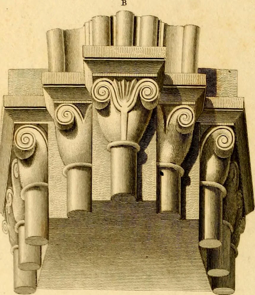An illustration from Cathedral antiquities, 1814, leaf 317