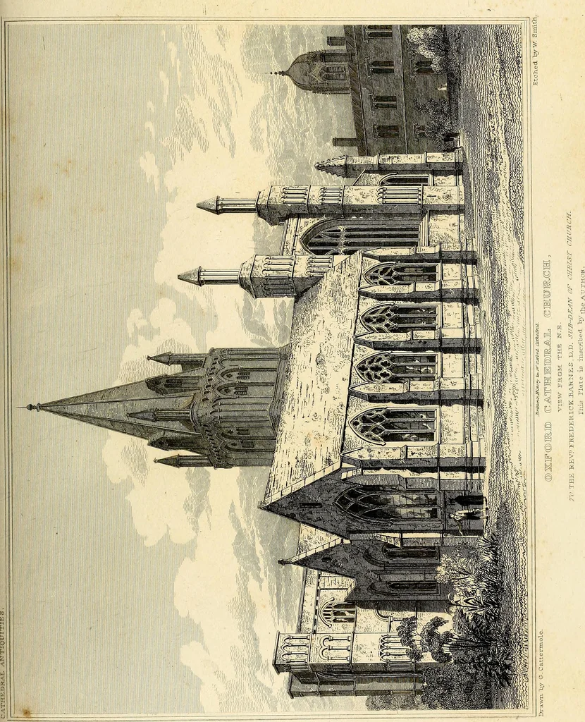 An illustration from Cathedral antiquities, 1814, leaf 408