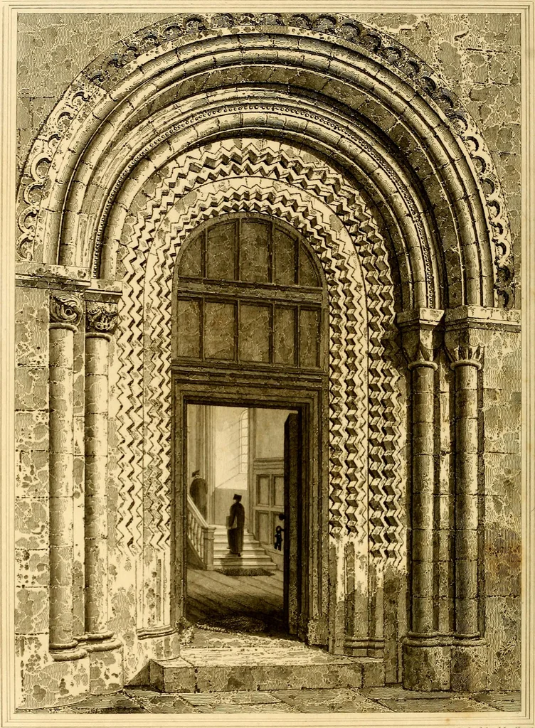 An illustration from Cathedral antiquities, 1814, leaf 409