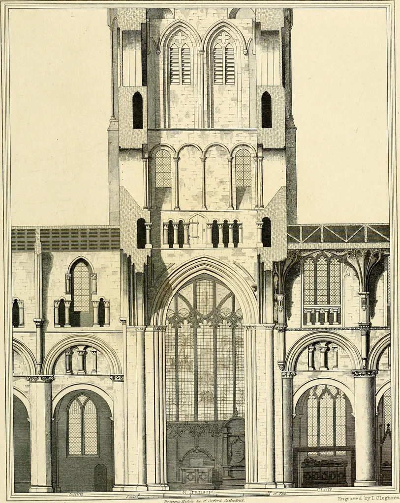 An illustration from Cathedral antiquities, 1814, leaf 422