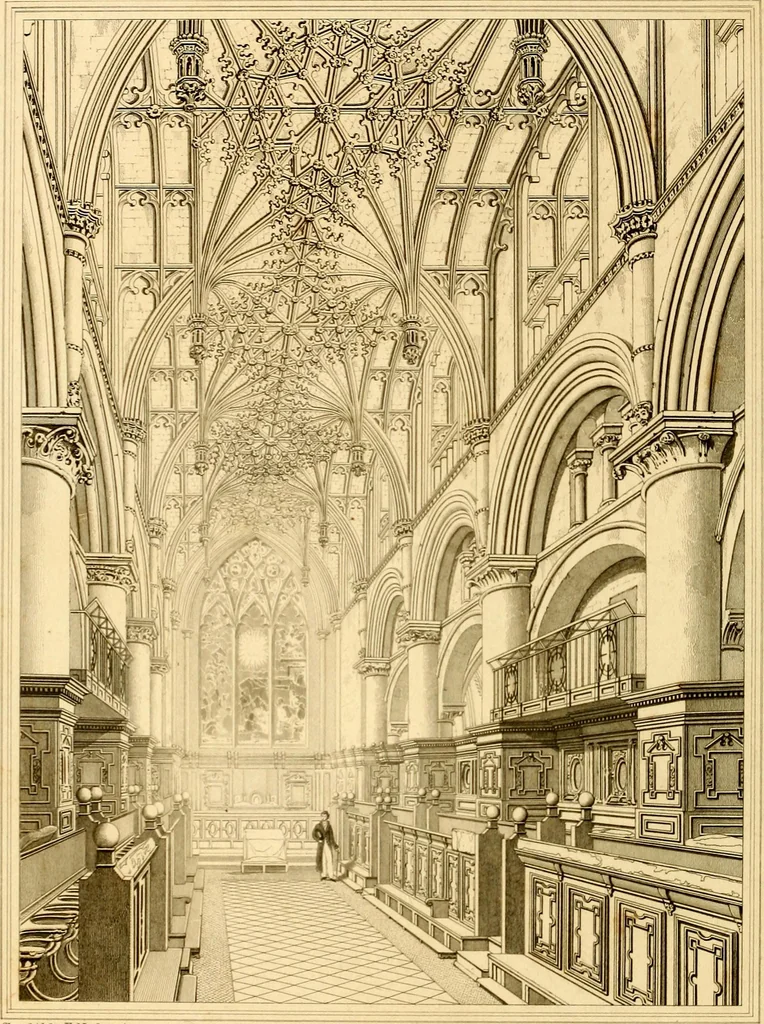 An illustration from Cathedral antiquities, 1814, leaf 427
