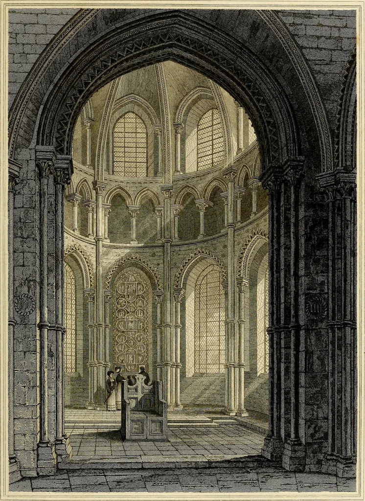 An illustration from Cathedral antiquities, 1814, leaf 114